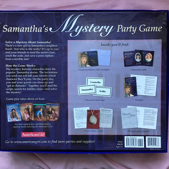 FLASH SALE!! Samantha’s mystery party game - Picture 2 of 3